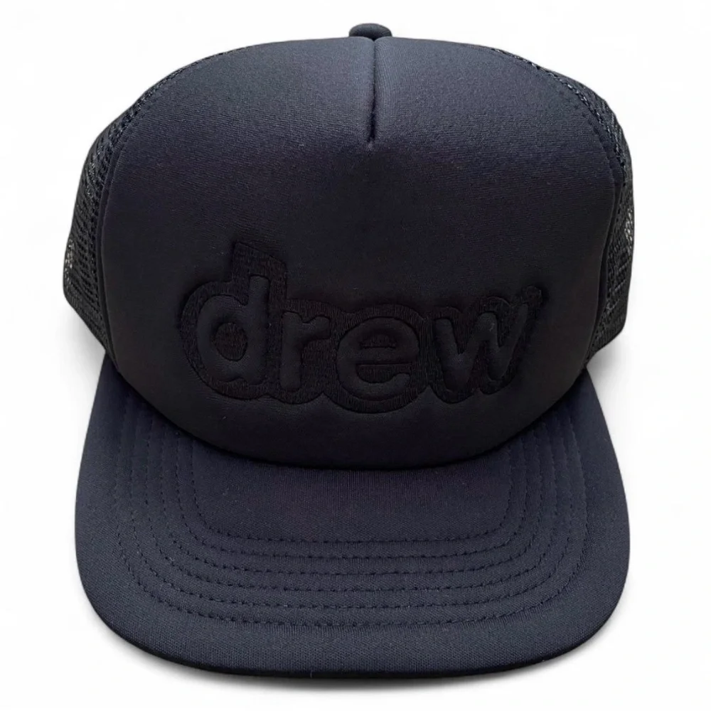 drew house Black Trucker Hat - Picture 1 of 2